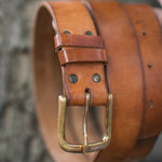 classic handmade leather belt