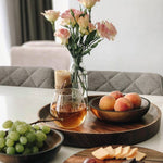 home decor wooden tray