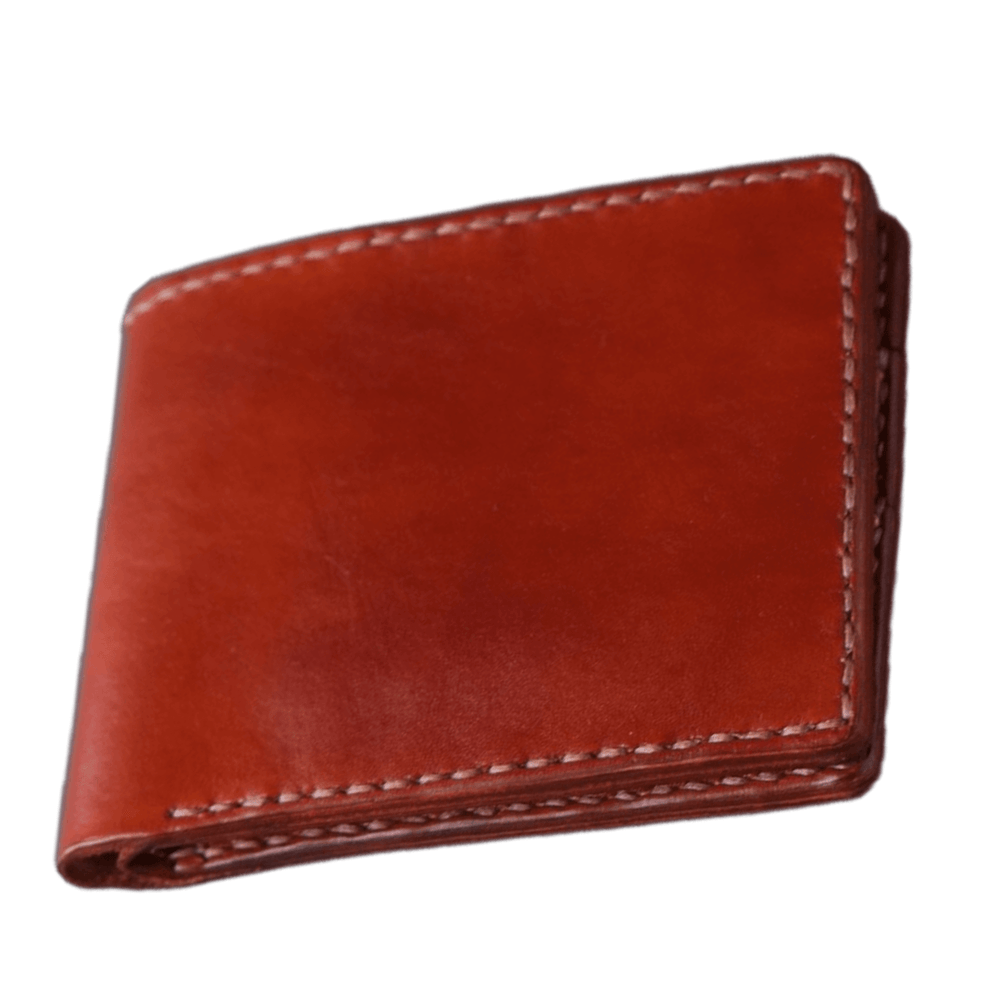 Men's Personalized Leather Bifold Wallet