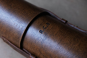 Leather Blueprint Tube  Customized Map Case – Handmade Factory