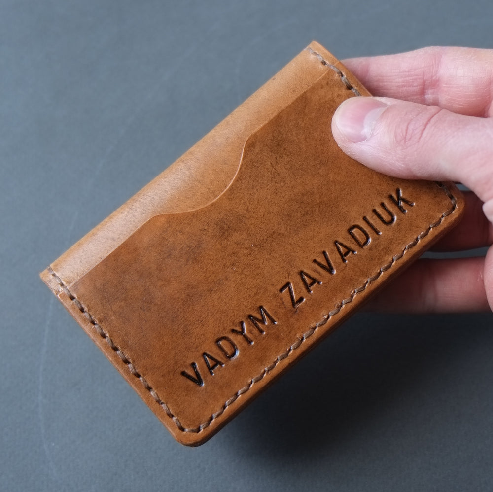custom name wallet for men