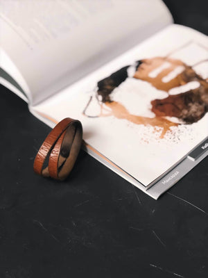 
            
                Load image into Gallery viewer, brown leather bracelet
            
        