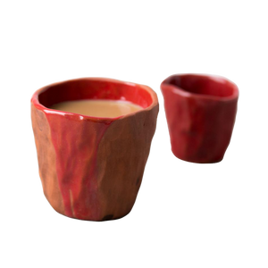 cup and creamer ceramic set