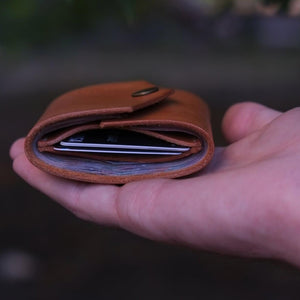 handmade leather wallets usa