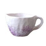 ceramic tea cup with handle